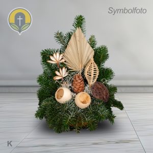 Allerheiligen Gesteck klein, natur