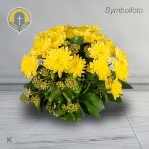 Blumenstrauß, gelb, ohne Vase
